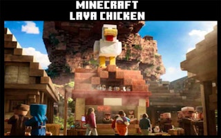 Image Minecraft Lava Chicken